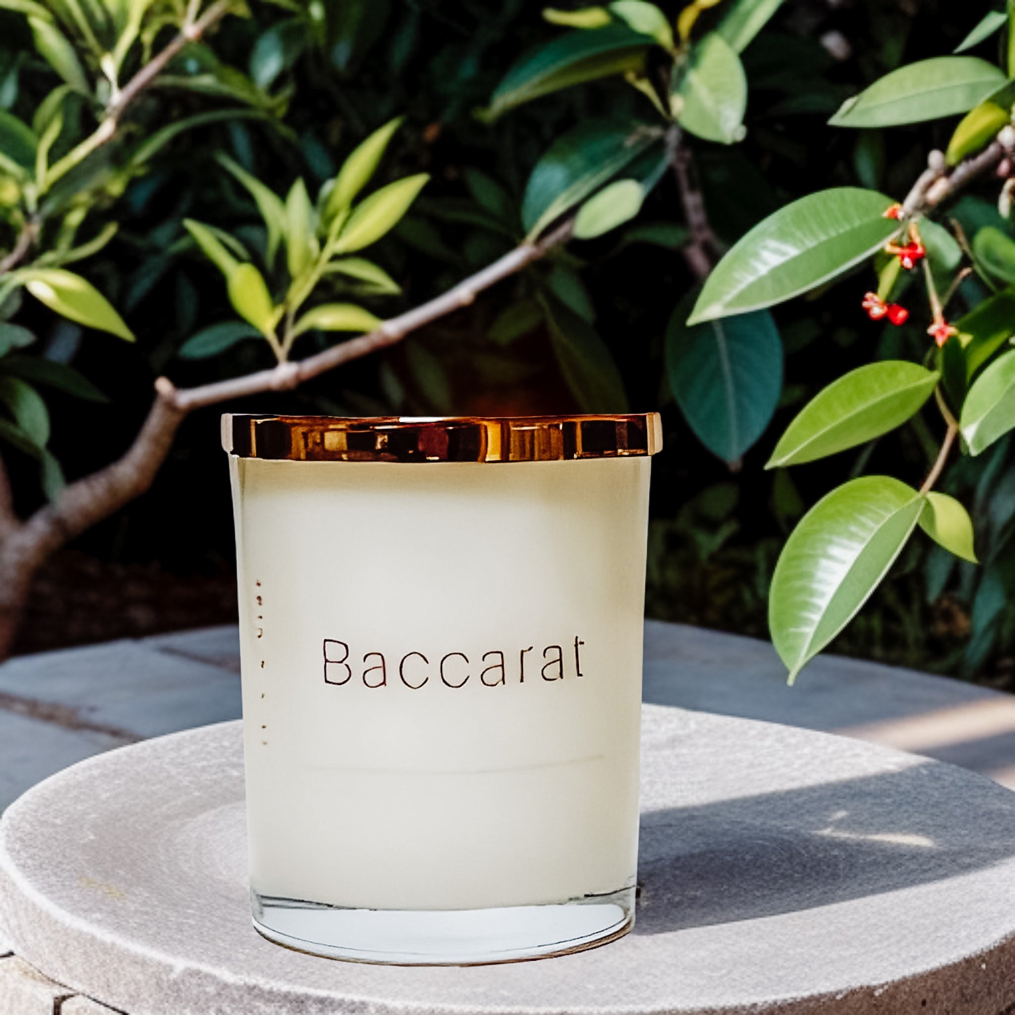 Baccarat candle on sale