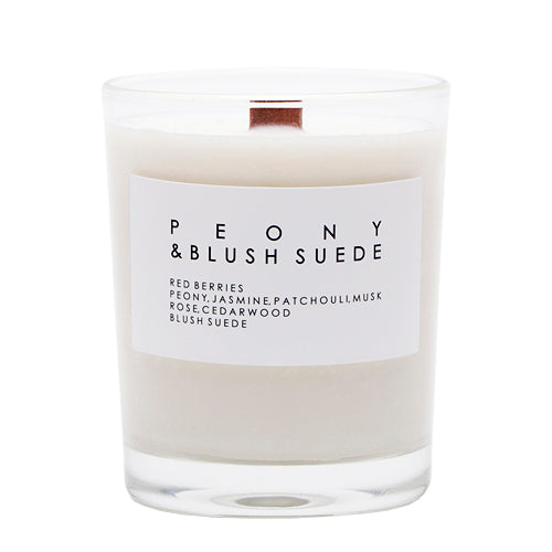 Peony & Blush Suede (Jo Malone Type) - 7oz Glass Candle *Limited Release*