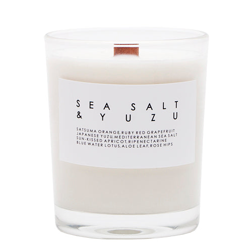 Sea Salt & Yuzu - 7oz Glass Candle *Limited Release*