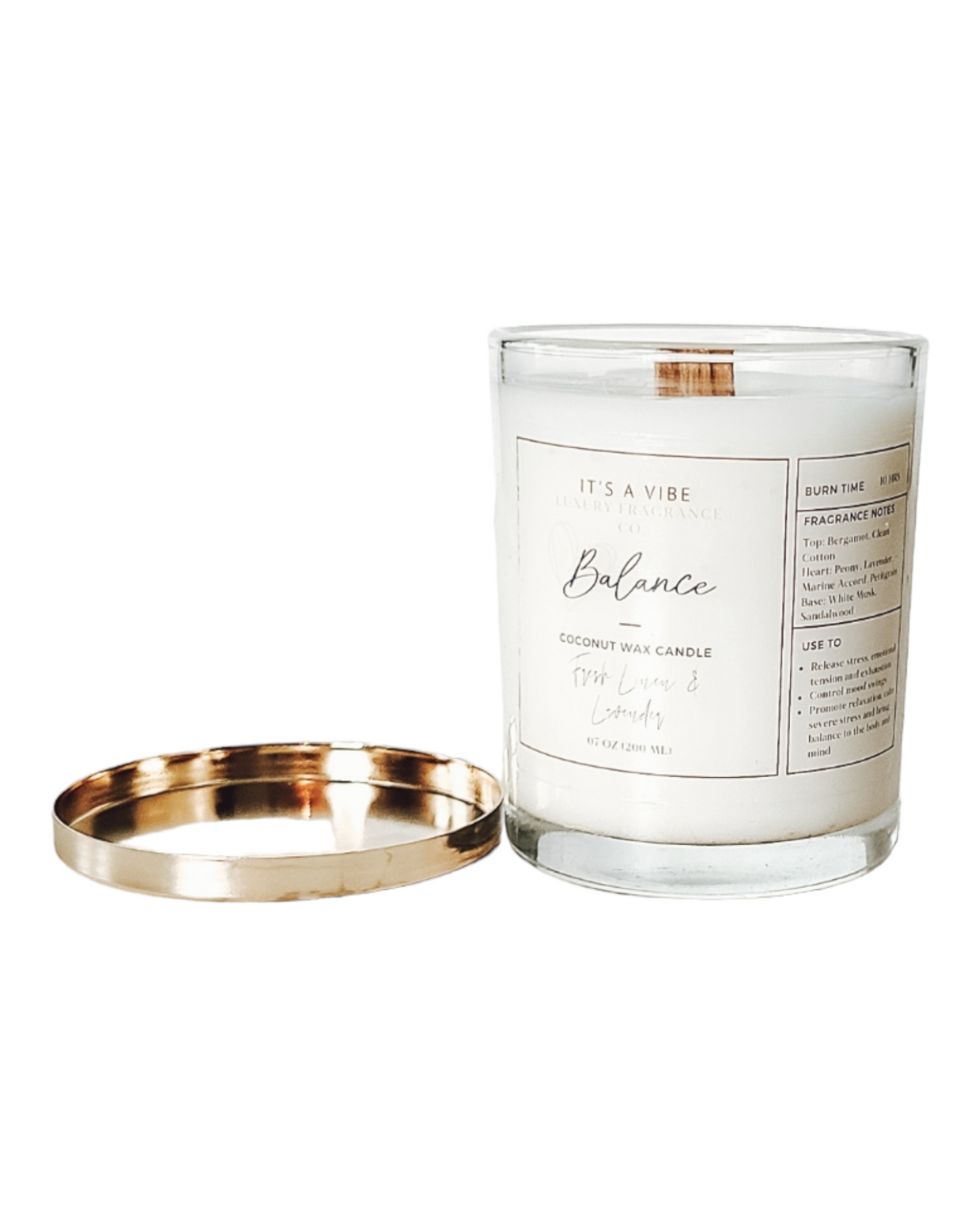 Balance - 7 oz Luxury Glass Candle