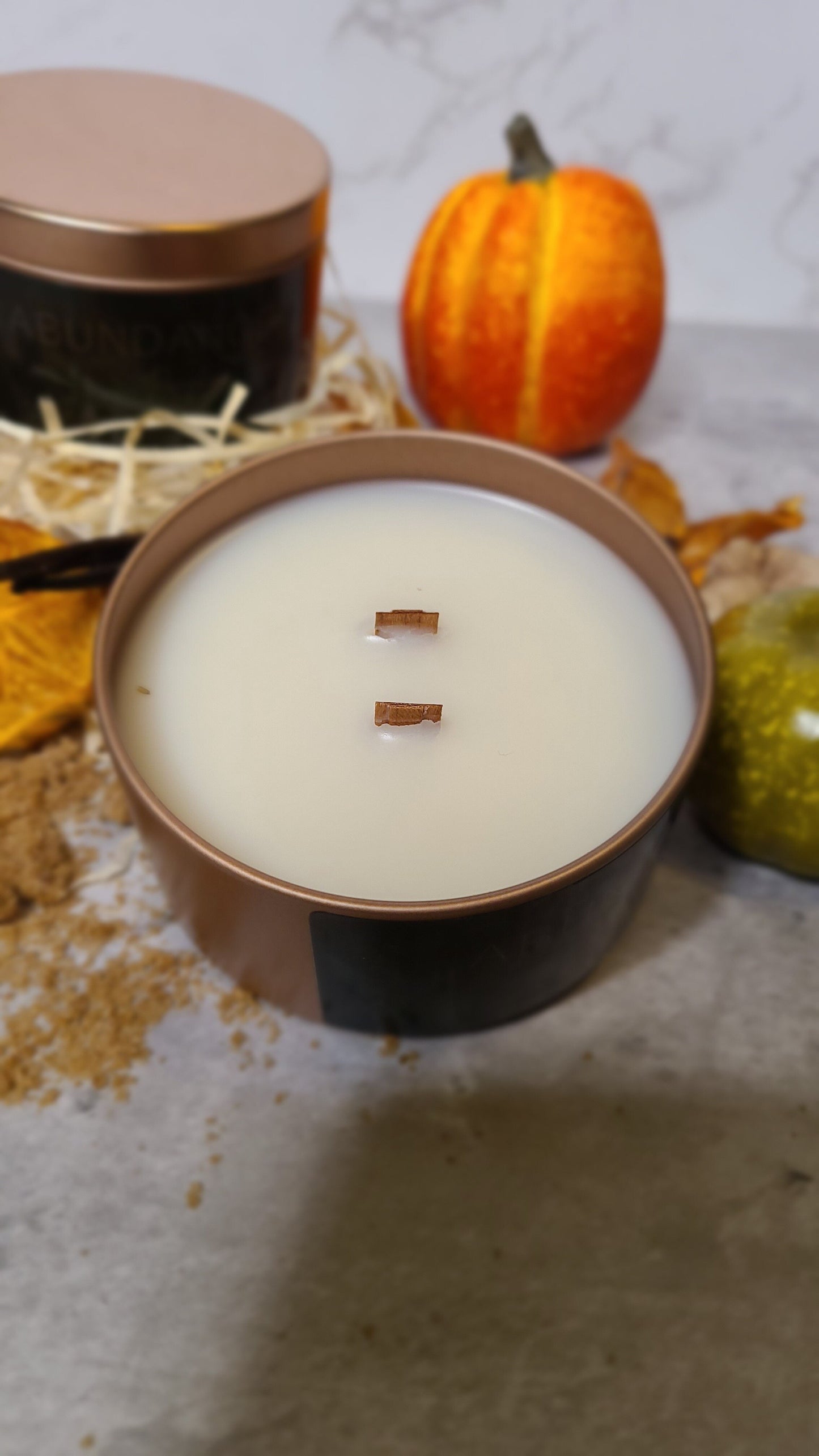 pumpkin soy candle